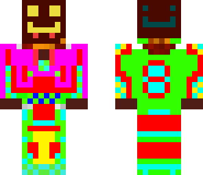 random colourful sportsman