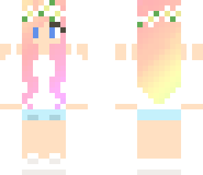 rainbow hippy girl