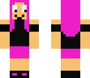 pink goth girl