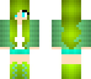 green jacket girl