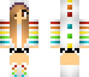 rainbow dino hoodie