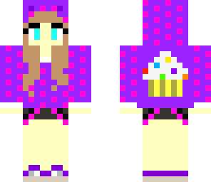 purple cupcake