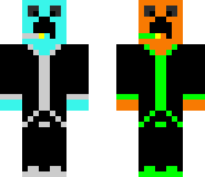 duel colored creeper