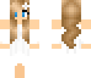 white dress