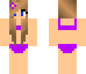 cute swimming girl