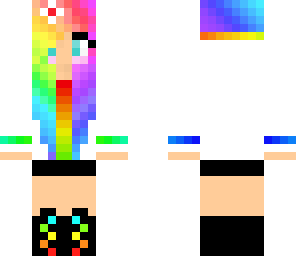 rainbow girl