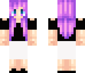 purple hair