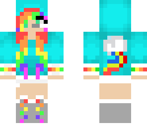 rainbow girl