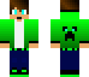 green casual kid 