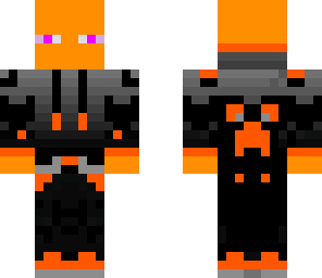 the orange enderman