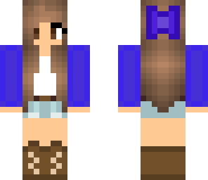 oceanic indingo brown-haired girl