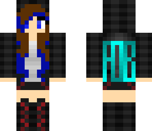 blue tipped emo girl fob