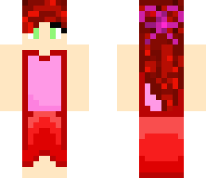 red dress