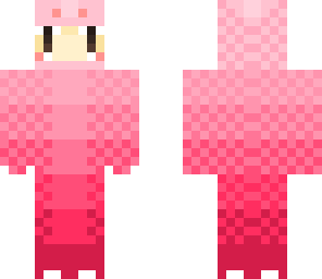 pink dinosaur girl