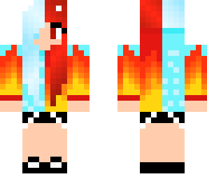 fire and ice girl