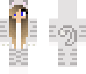 white tiger girl