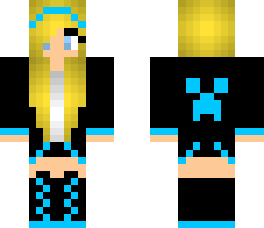 blue creeoer girl