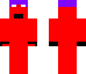 weird herobrine dude