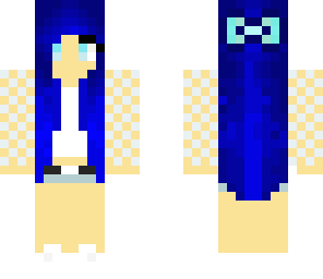 pretty blue girl