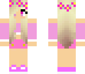 pink flower princess