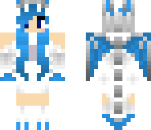 blue dragon girl