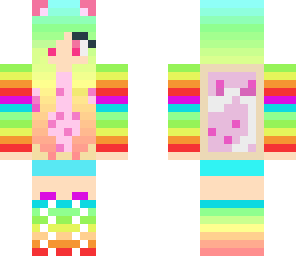 rainbow girl