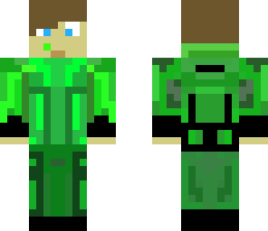 happy green boy