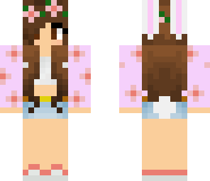 easter bunny girl