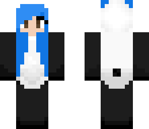 blue panda
