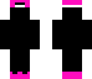 black and pink