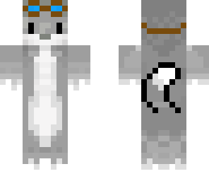 wolf and goggles