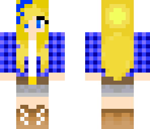blue version of tomboy or cowgirl