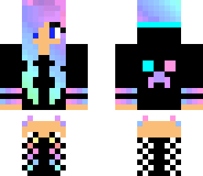 rainbow girl