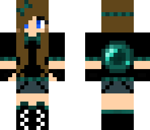 ender girl brown hair