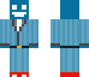 the epic blue man whit suit