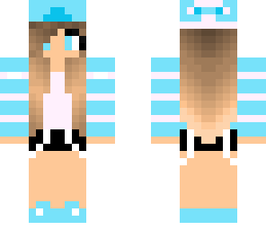 edited cute girl skin