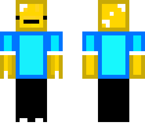 golden staring person