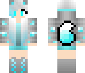 the diamond wolf girl