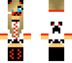 red creeper girl