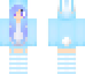 blue edited bunny