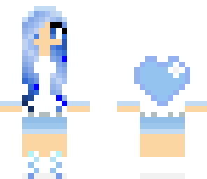 blue flash heart idk