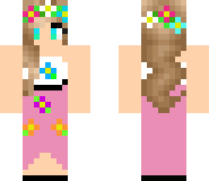 spring flower girl