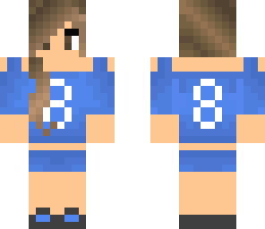 blue basketball girl