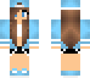 blue cool girl