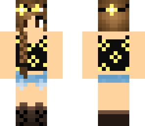 cute brown braided hair girl