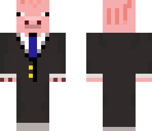 pig in suit