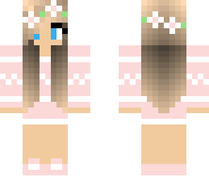 light pink flower girl