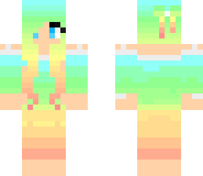 rainbow girl