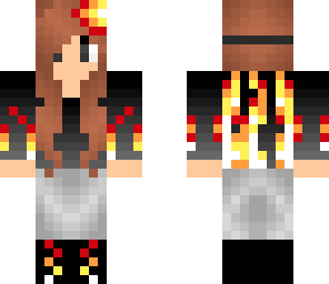 flame girl