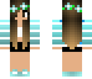 sky blue girl